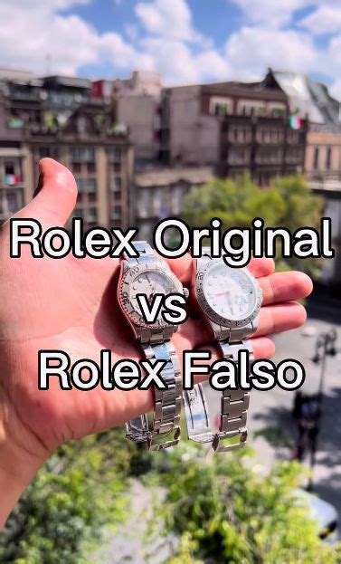 rolex original parte de atras|diferenciar rolex falso.